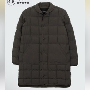 Men's Black Quilted Jacket